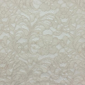 Dreamy and romantic, this ivory mesh floral lace is a must-have for any creative project.